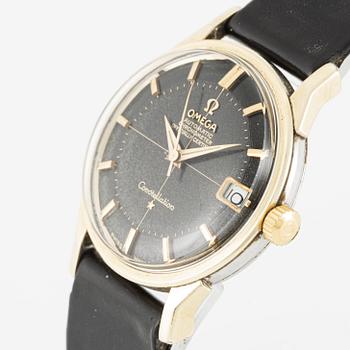 Omega, Constellation, "Pie-Pan", armbandsur, 34 mm.