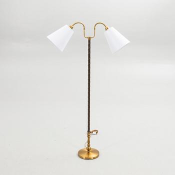 Einar Bäckströms Metallvarufabrik, floor lamp, mid-20th century.