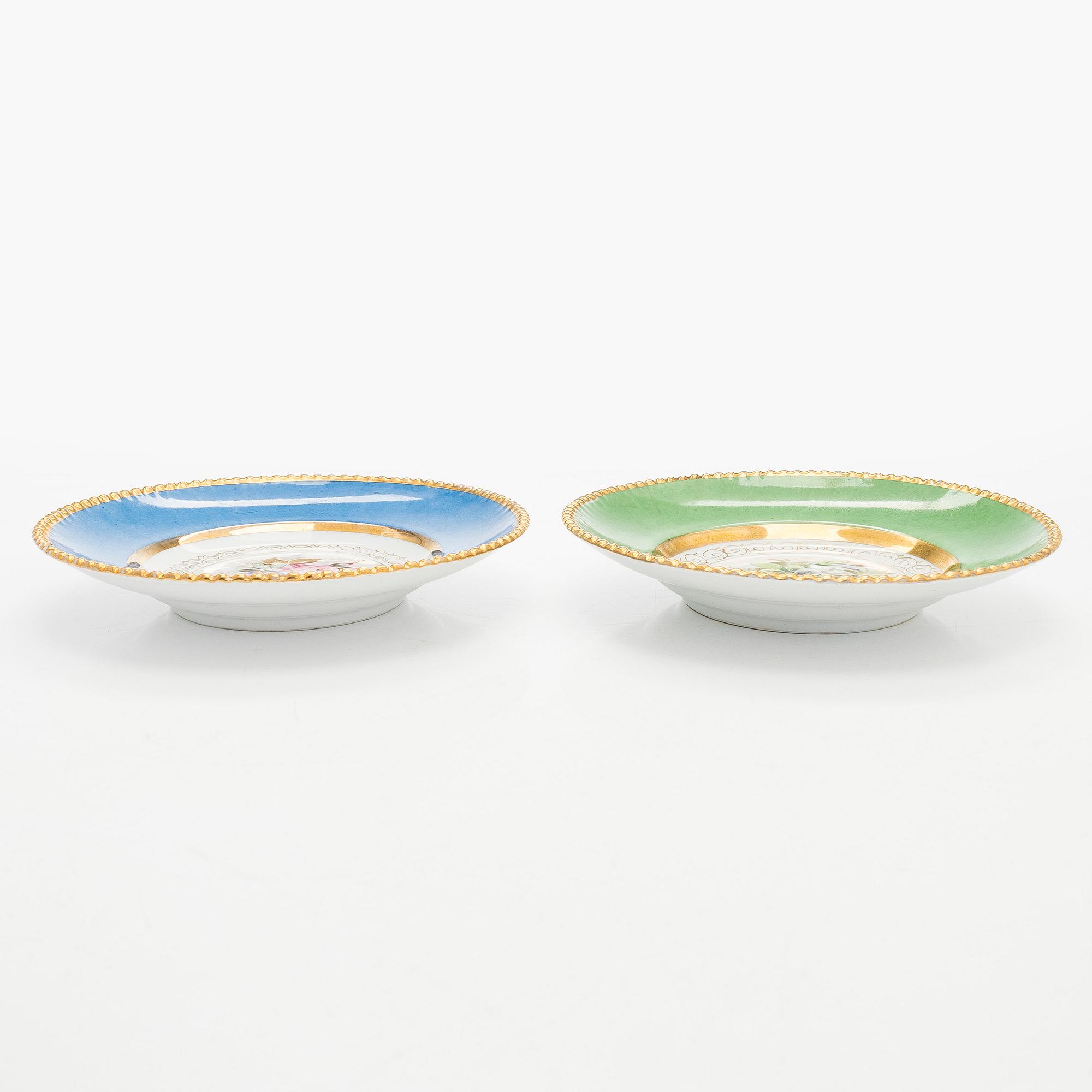 Lautasia, 2 + 6 kpl, Kuznetsov Venäjä 1900-1917.