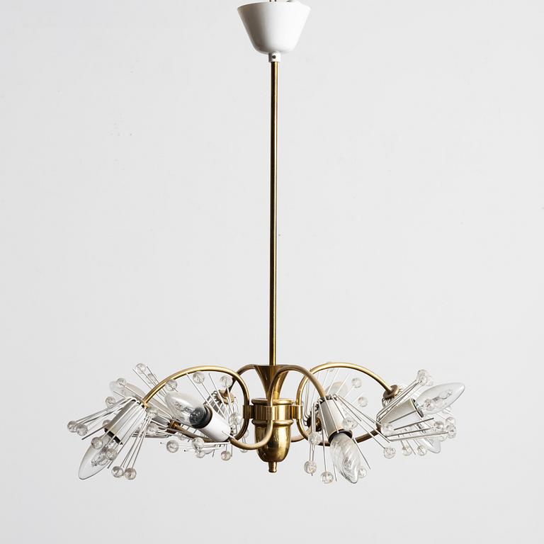 Emil Stejnar, a ceiling lamp, Austria, circa mid-20th Century.