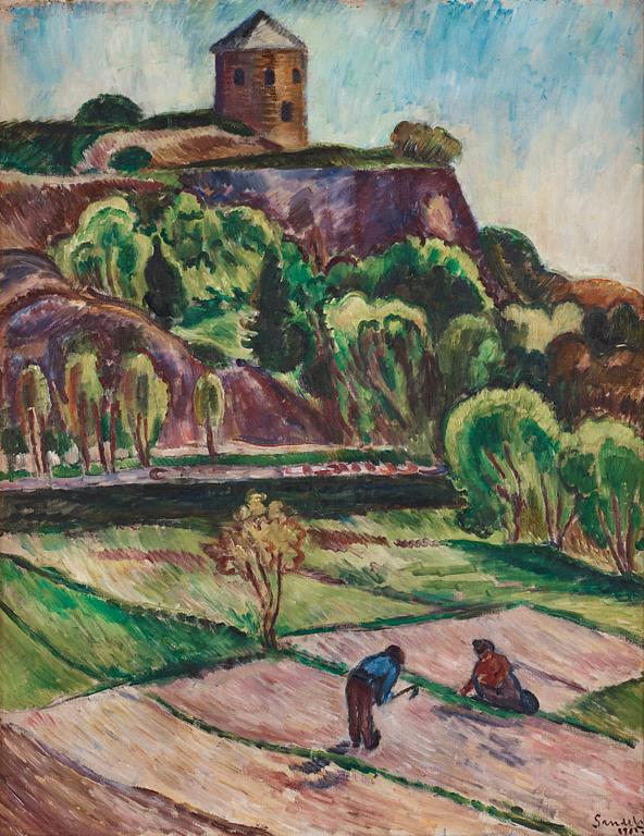 Gösta Sandels, Bohus fästning.