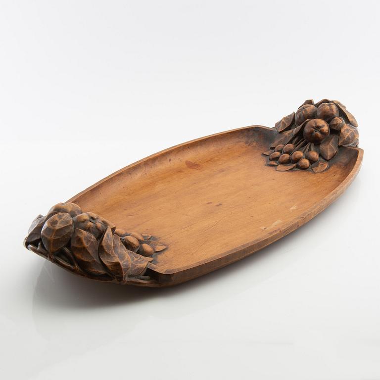 Yves le Meur tray France early 20th century.