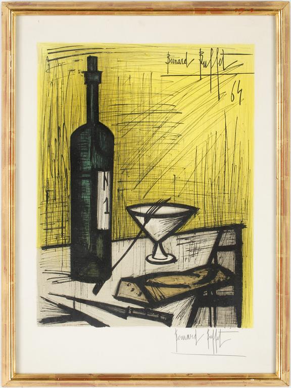 BERNARD BUFFET, litografi, sign.