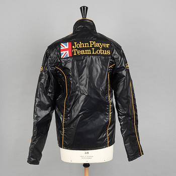 A jacket, provenance Ronnie Peterson.