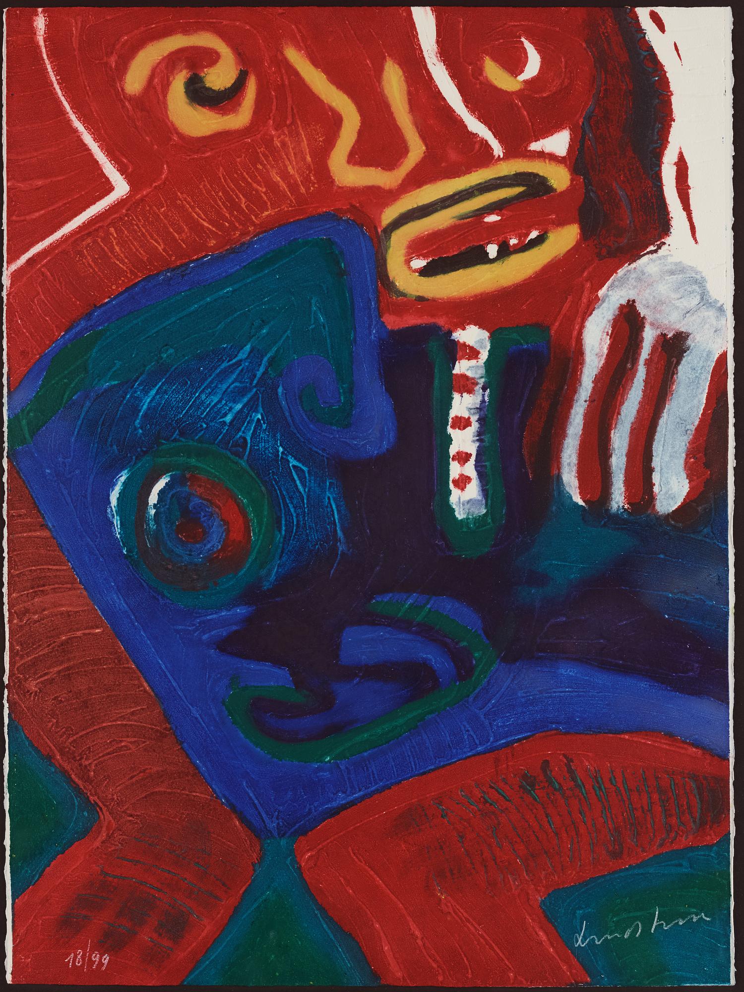 Bengt Lindström, Figurkomposition.