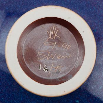SKÅL, stengods, Sven Wejsfelt, Gustavsbergs studiohand, 1990.