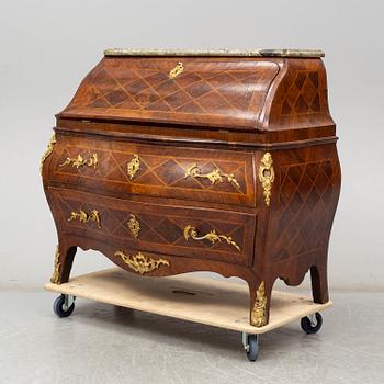 A Swedish Rococo secretaire, second half of the 18th century.