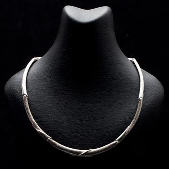 HALSSMYCKE, sterling silver, sign. Riitta. 1900-talets slut.