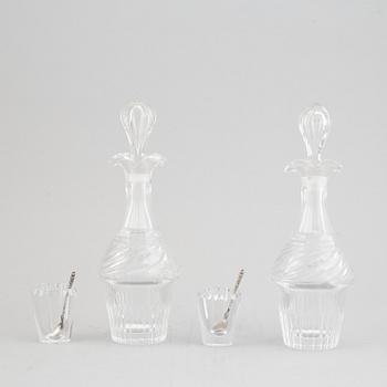 A Swedish late Gustavian cruet-set, mark of Pehr Zethelius, Stockholm 1799.