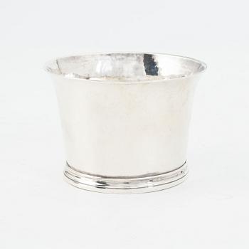 An English silver bowl, mark of James Goodwin, London 1714.