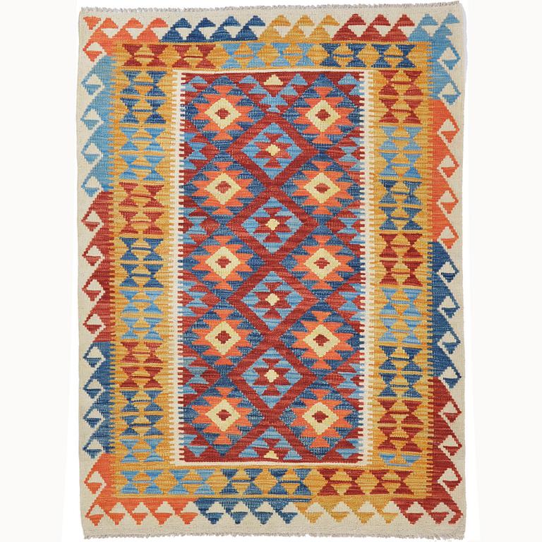 A rug, kilim, ca 168 x 124 cm.