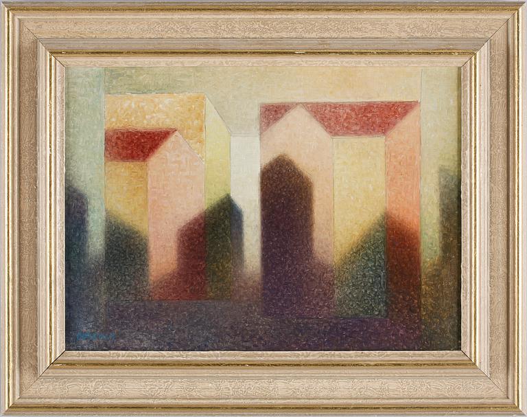 WALDEMAR LORENTZON, olja på duk. Sign.