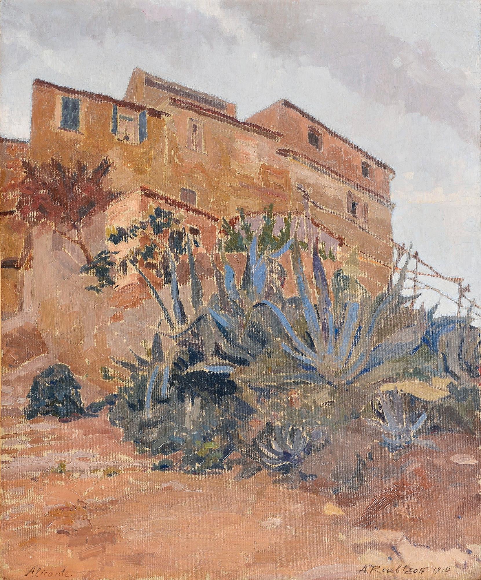 Alexandre Roubtzoff, VY FRÅN ALICANTE.