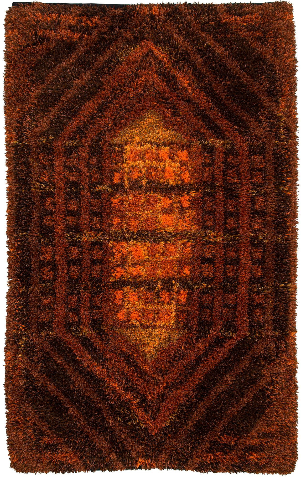 Terttu Tomero, rya, modell för Neovius. 1960-tal. Ca 204x122 cm.