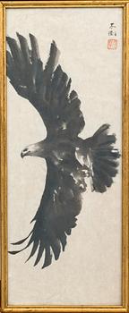 SETSUO KIRINOE, water color, signed.