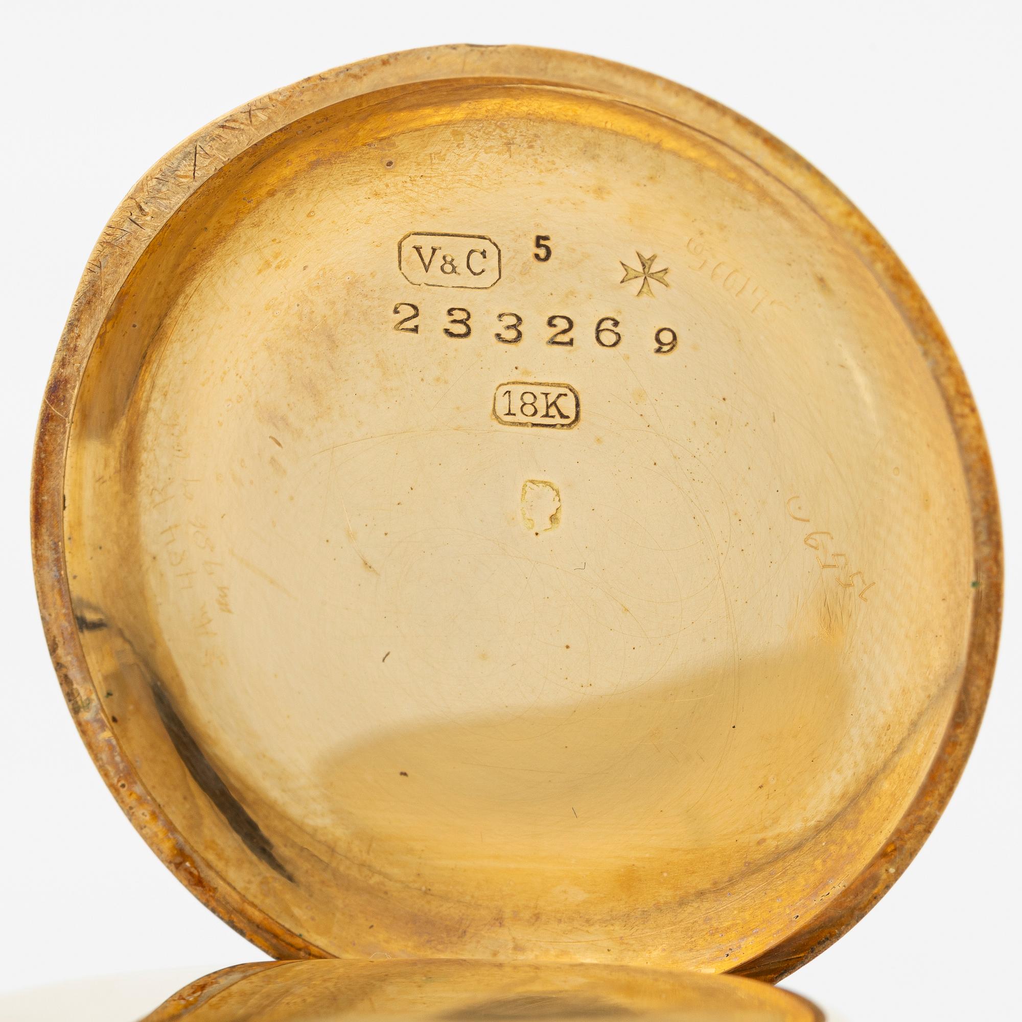 Vacheron & Constantin, pocket watch, ladie's pocket watch, 32 mm.