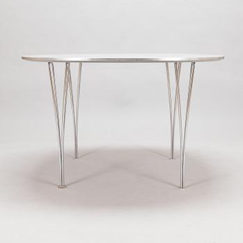Piet Hein & Bruno Mathsson, matbord, "Superellips", Fritz Hansen, Danmark, 1997.