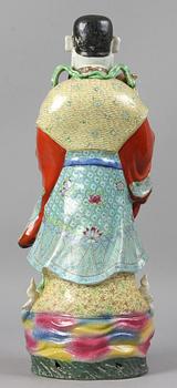 FIGURER, 3 st, porslin, Kina, 1900-tal.