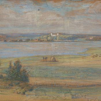 Prins Eugen, Tyresö Slott from Kalvfjärden.