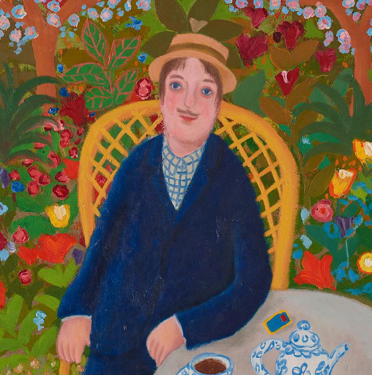 Lennart Jirlow, I trädgården.