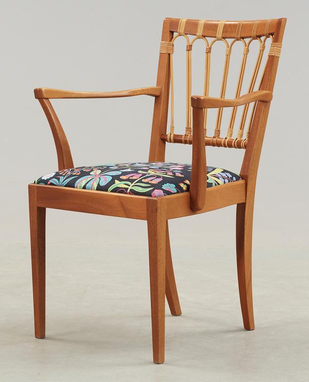 KARMSTOL, modell 1165, Josef Frank, Firma Svenskt Tenn.