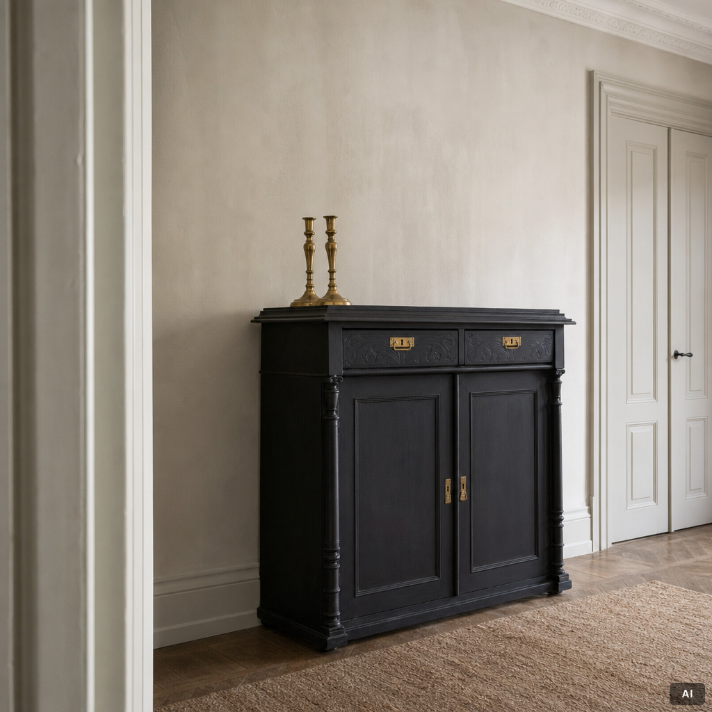 Sideboard, circa 1900.