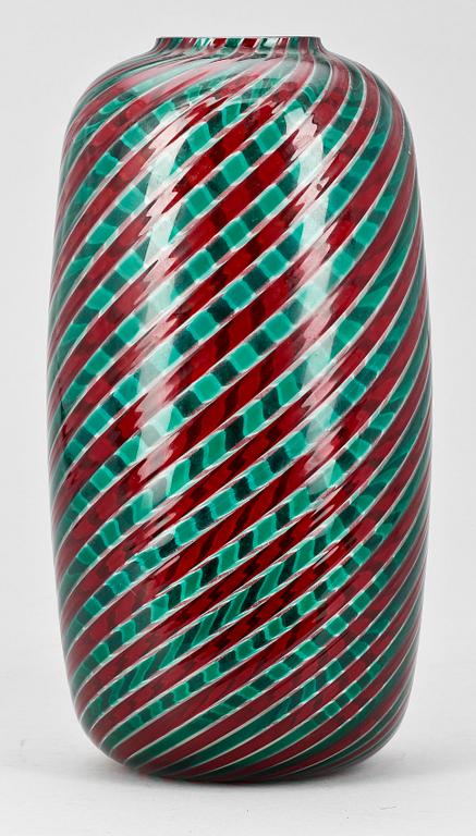 VAS, glas, Venini, Murano, Italien, sign o numr/dat 90.