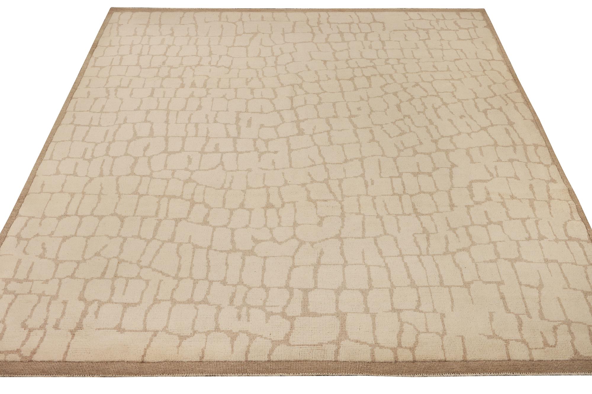 A Moroccan carpet, modern design, c. 358 x 262 cm.