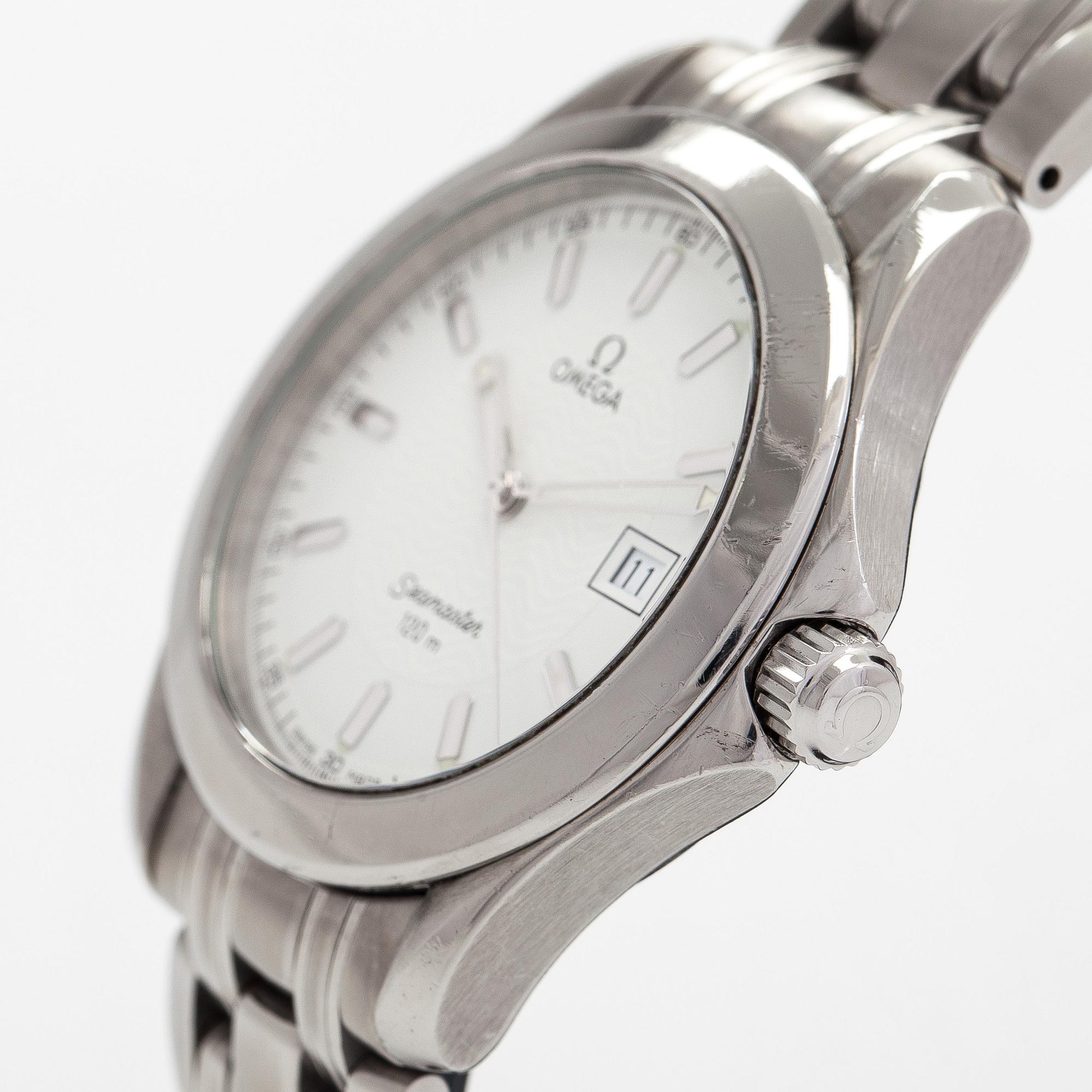 Omega, Seamaster, 120m, wristwatch, 36 mm.