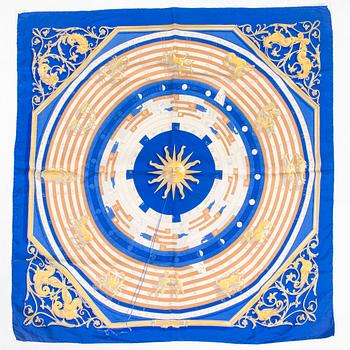 Hermès, scarf, "Dies et Hore"/"Astrologie".