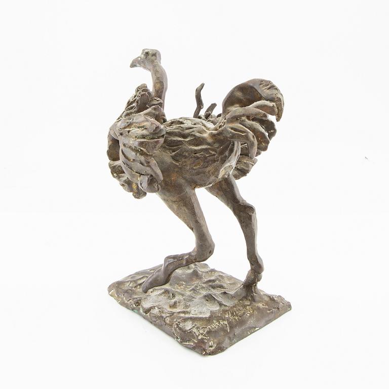 Tommy Assarsson, "Ostrich in Bronze".