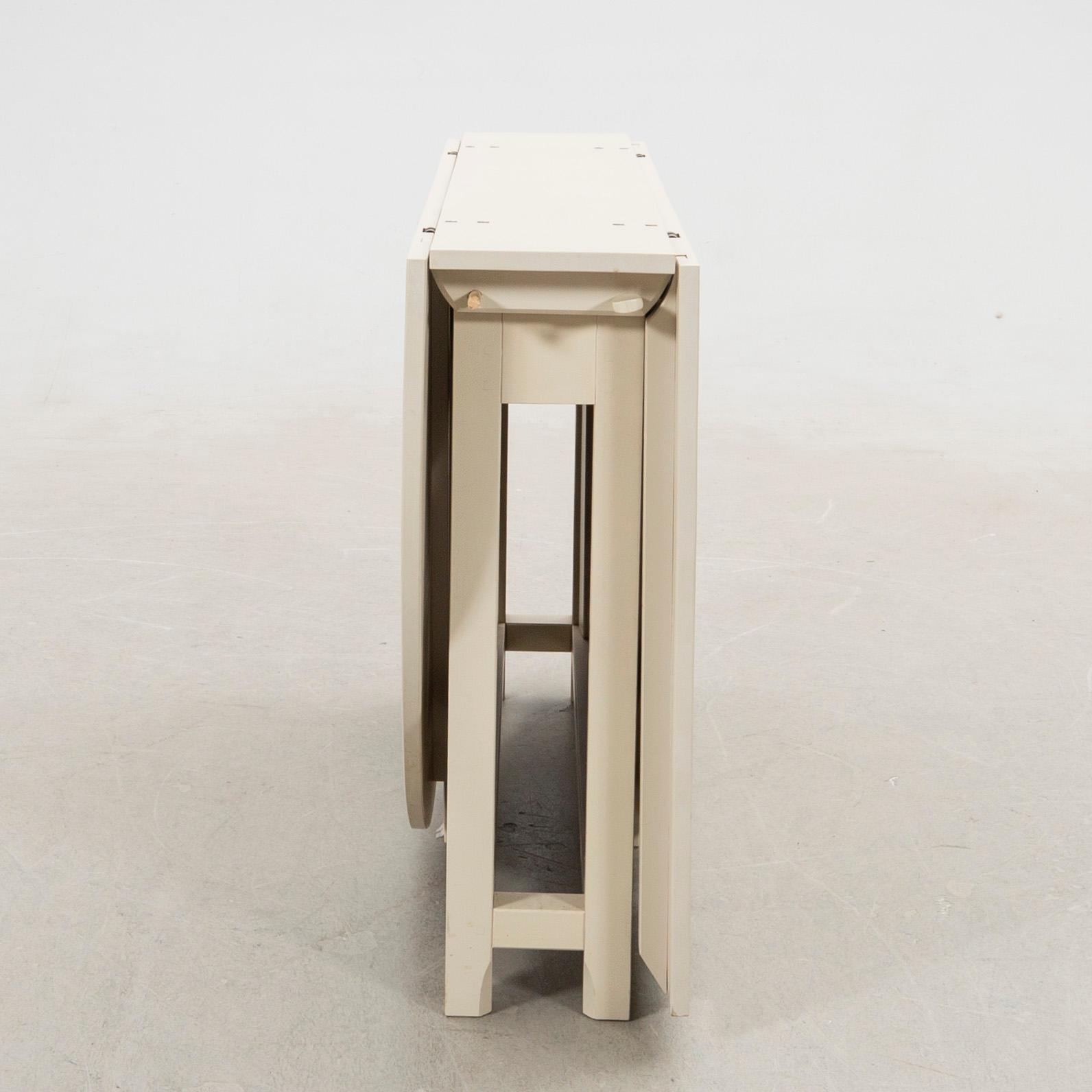 Drop-leaf table, "Bergslagen", from IKEA's 18th-century series, 1990s.