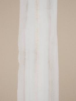 Clay Ketter, "White over grey wall painting".