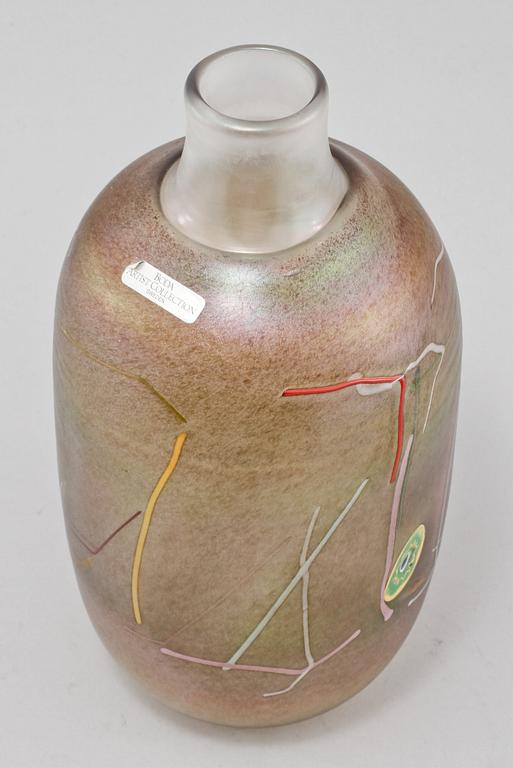 VAS, glas, Bertil Vallien, Boda, Artist Collection, 1900-talets fjärde kvartal.