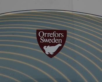 SKÅL, slipgraal, glas, Edward Hald, Graal Gallery, Orrefors, 1986.