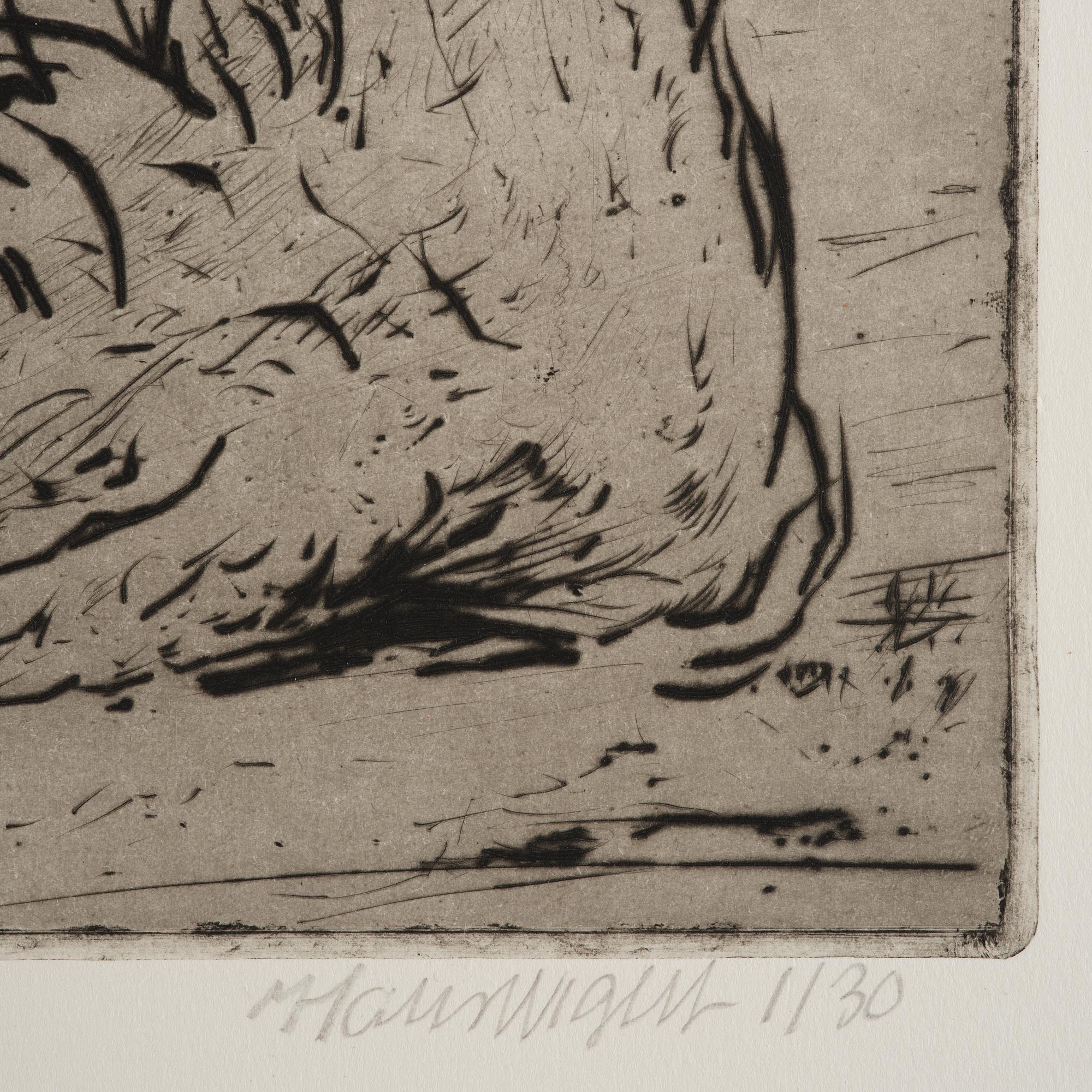Hans Wigert, Man by the road.