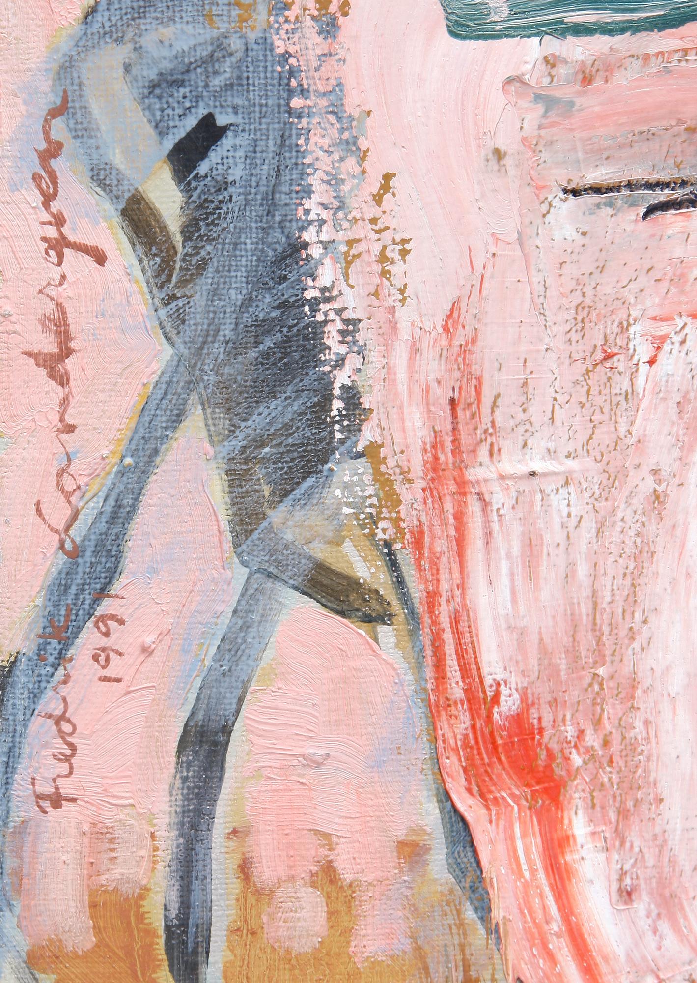 FREDRIK LANDERGREN, olja på duk. Sign o dat 1991.