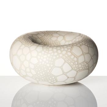 Petra Benndorf, skulptur, "Objekt Gemustert", Tyskland 2017.