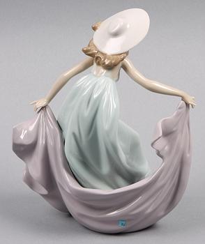 FIGURIN, porslin, Lladro, tillverkningsår 1990-2005.