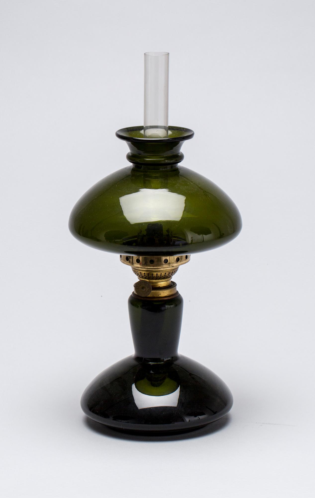 BORDSFOTOGENLAMPA, glas, Kosmos brenner, 1900-tal.