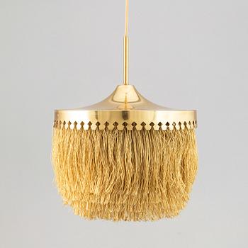 Hans-Agne Jakobsson, a brass ceiling light, Markaryd, 1960's/1970's.
