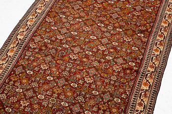 Rug, antique Ardabil probably, approx. 212 x 117 cm.