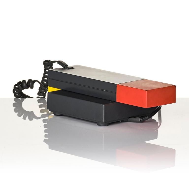 Ettore Sottsass, & David Kelley, telefon, "Enorme", Enorme Corporation, Italien, efter 1986.