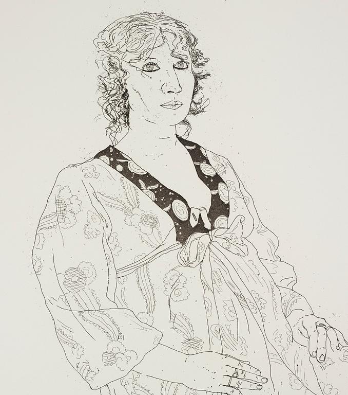 David Hockney, "Celia".