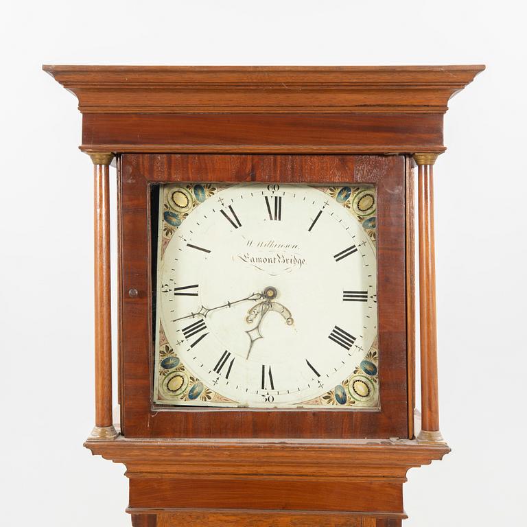 Floor clock England 19th century.