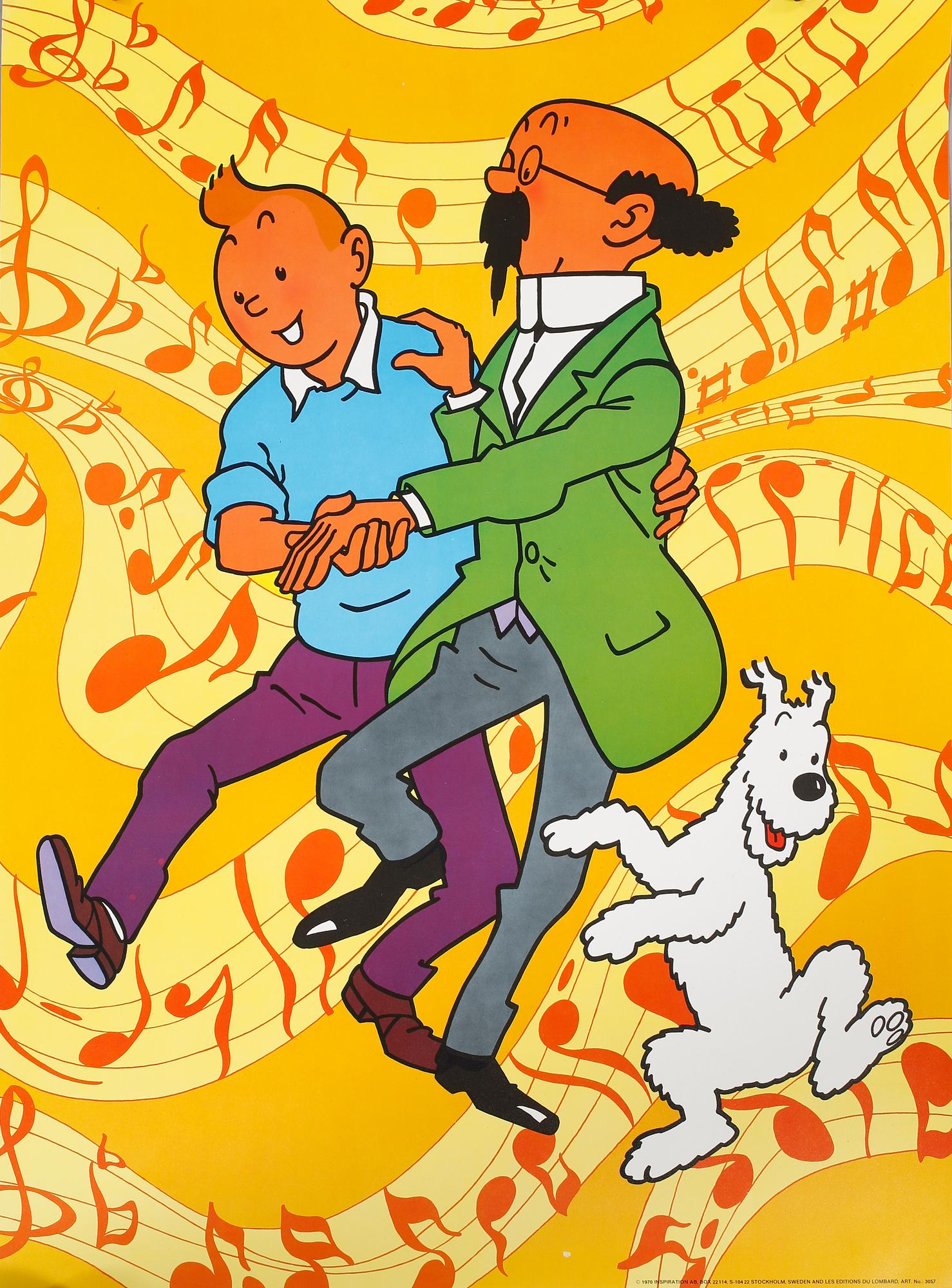 AFFISCHER, 3 st, utgivna 1970 av Inspiration AB.