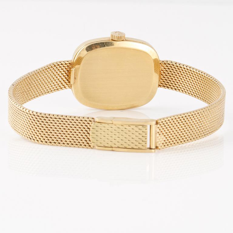ARMBANDSUR, dam, 18 K guld, Omega, De Ville. Vikt 31 g.