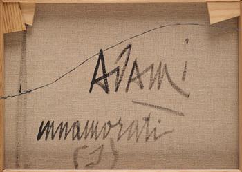 Valerio Adami, The study for "Innamorati".