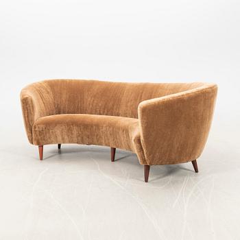Sofa Scandinavian Modern 1940s Danish cabinetmaker.