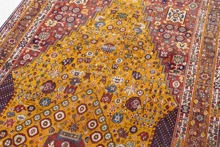 Carpet, Kashgai, "Millefleur", approx. 249 x 156 cm.